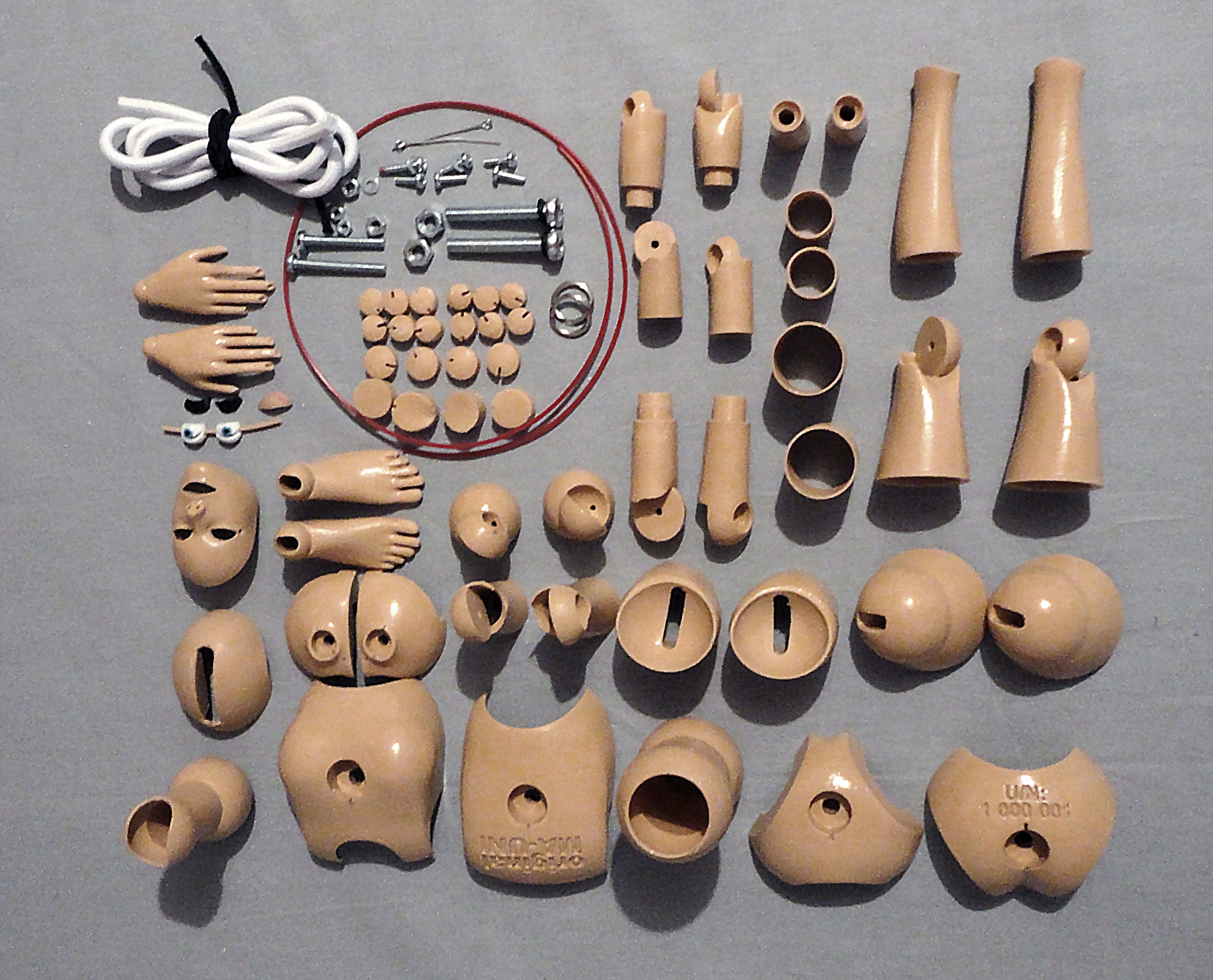 MA-UNI modular articulated figure construction kit